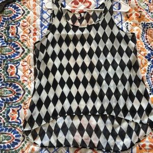 Sheer women’s tank top